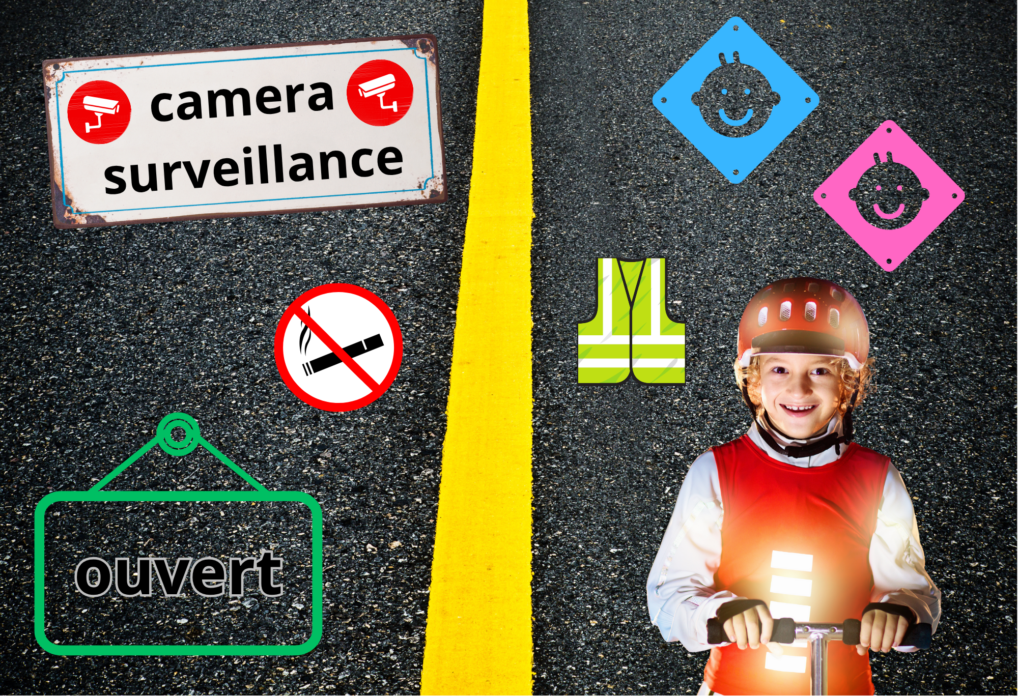 Signalétiques au quotidien et sécurité routière