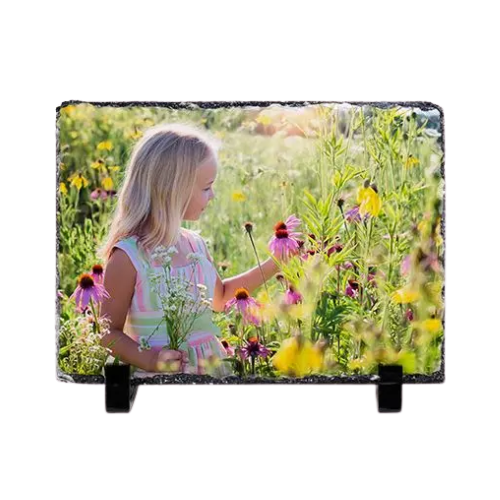 Panneau photo en ardoise naturelle