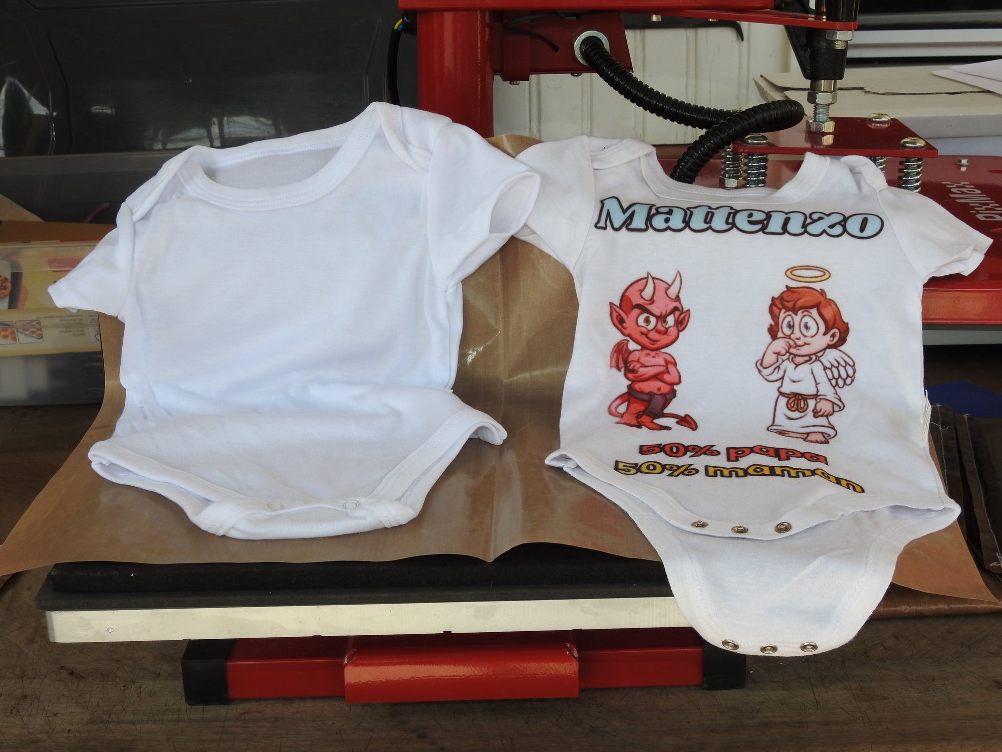 Lot 3 bodys "petit nuage"