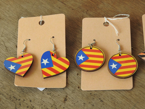 Boucles d’oreilles "les éphémères"