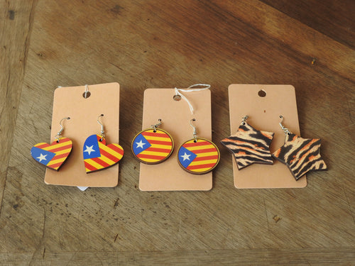 Boucles d’oreilles "les éphémères"