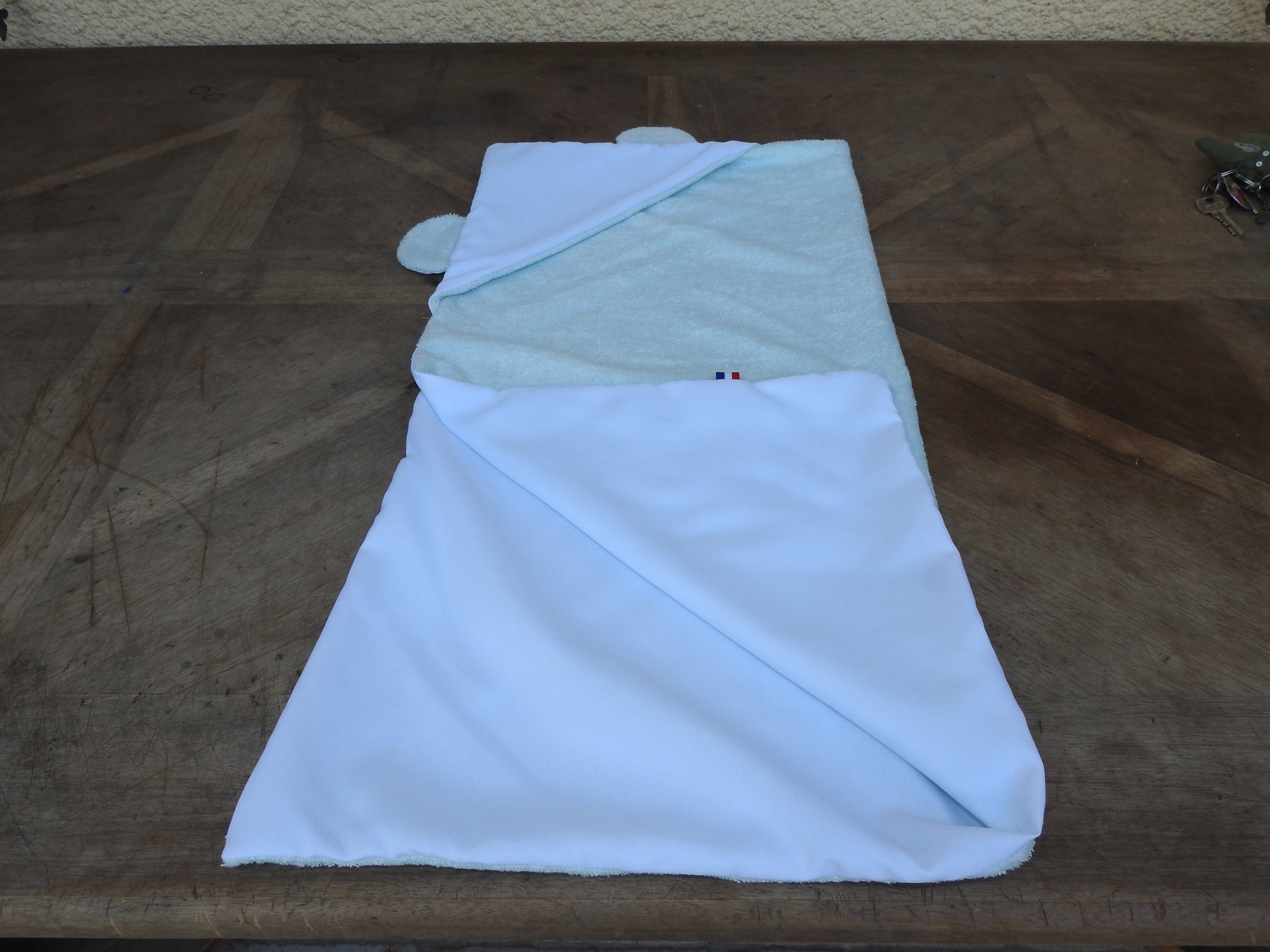 Cape de bain N°13 “Bulle de Tendresse”