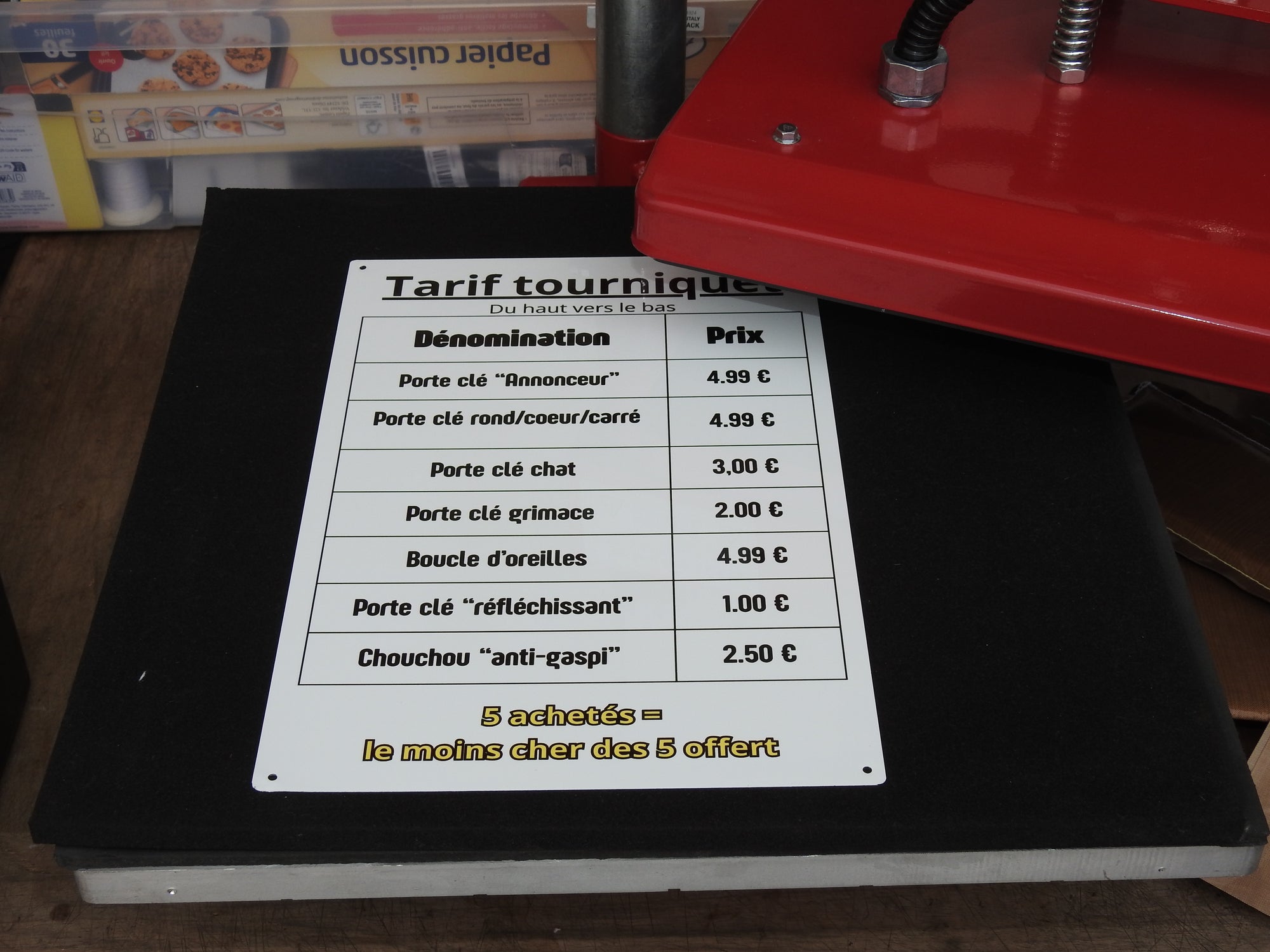 🚧 Panneau aluminium “Info et sécurité”