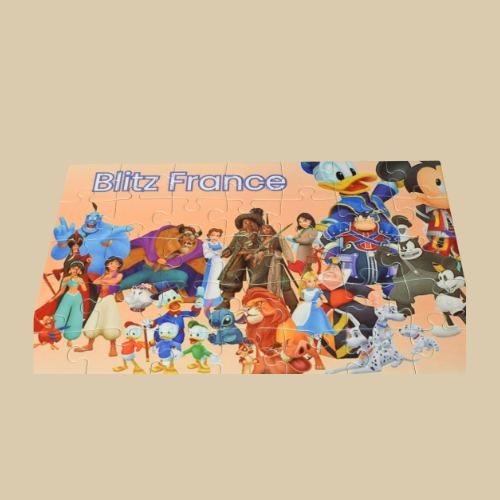 🧩 Puzzle personnalisé 19 × 28 cm